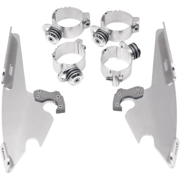 (image for) MEMPHIS SHADES HD Fats/Slim Trigger-Lock Mount Kit - Polished