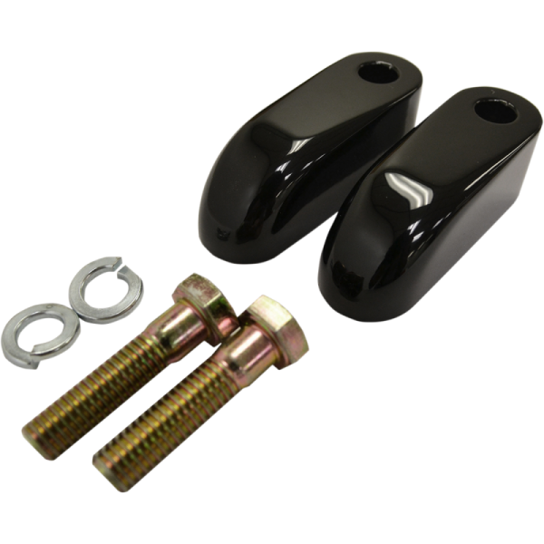 (image for) LA Choppers Riser Pullback Extension 2" - Gloss Black