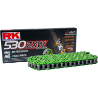 (image for) RK 530ZXW Colored Sealed Chain (Green) - 120 links