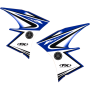 (image for) Factory Effex OEM Shroud and Tank/Shroud Graphics, Style 11 for YZ125/250 02-14