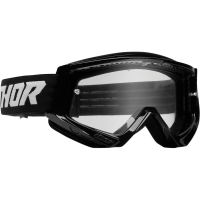 (image for) Thor Youth Combat Goggles - Black/White