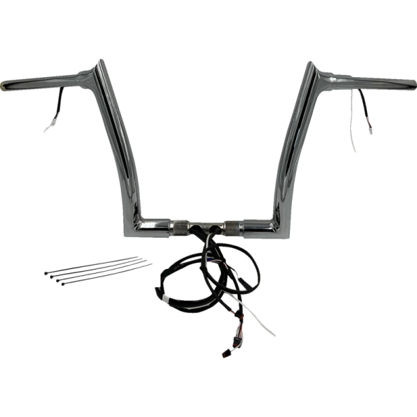 (image for) EZ Install Handlebar Kit Chrome 12" Rise