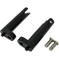 (image for) Passenger Footpeg Mounts (Gloss Black)