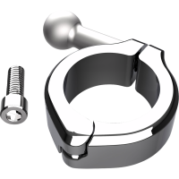 (image for) Gen 2 Aluminum Clamp Kit, 1 1/8" to 1 1/4" Bars, Chrome