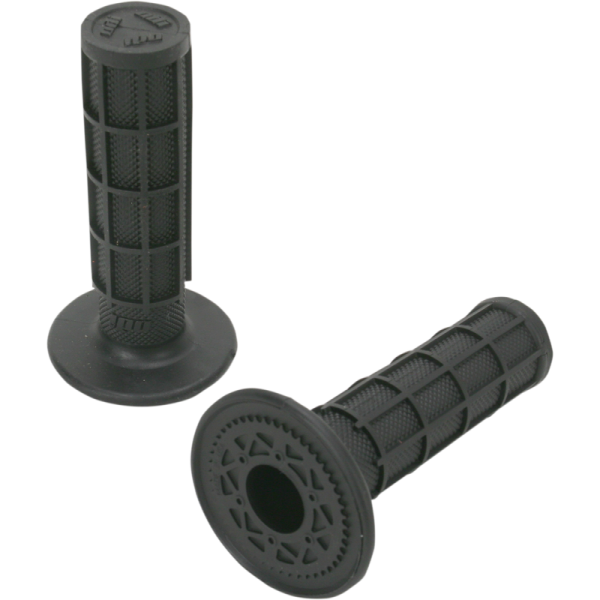 (image for) ODI Ruffian MX Single-Ply Grips - Full-Waffle - Black