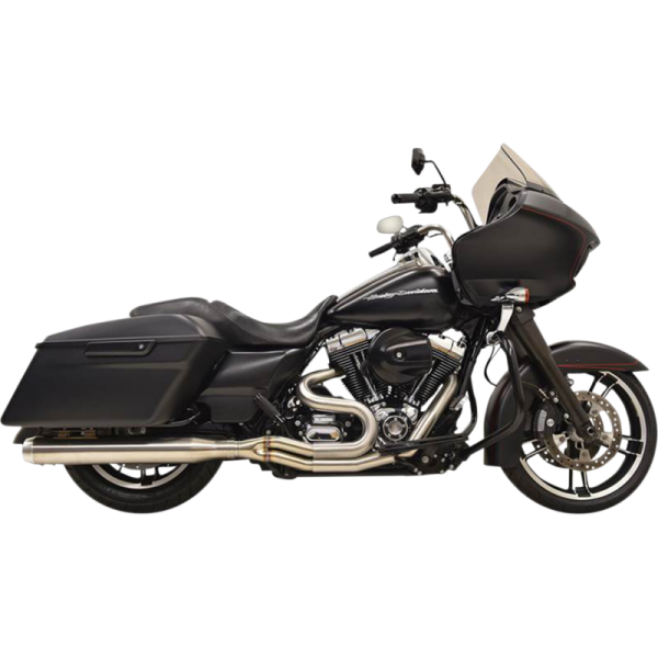 (image for) BASSANI XHAUST Bassani Long Road Rage III System - Straight Can, 99-16 Models