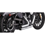 (image for) Vance & Hines Shortshots Staggered PCX Exhaust System Chrome