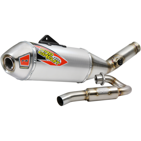 (image for) Pro Circuit T-6 Stainless Exhaust System for Kawasaki KX450 (2019-2023)