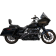 (image for) Sweeper Radial Exhaust System - Black w/ slotted black heat shields