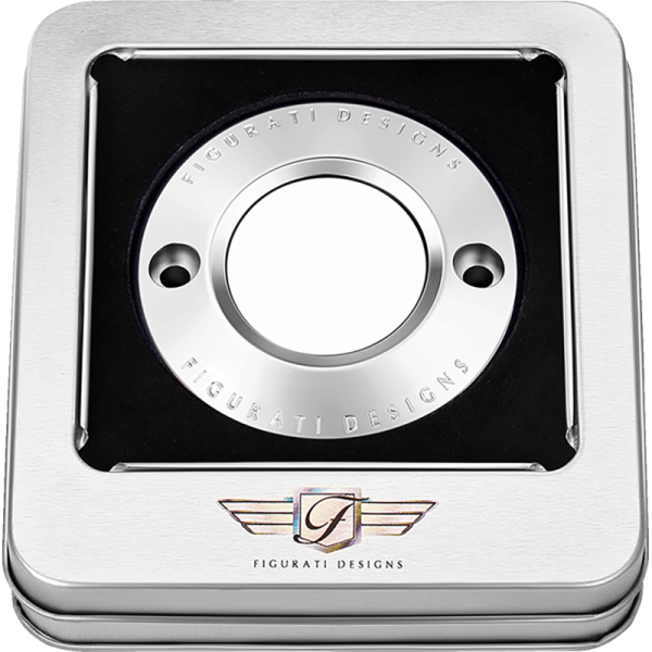 (image for) FIGURATI DESIGNS Timing Cover Plain silver