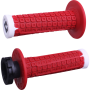 (image for) Nomad V2 Lock-On Grips - Red/white/silver