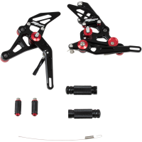 (image for) Black MGP Rear Lever Set for Yamaha FZ-07