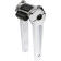 (image for) Thrashin Supply Straight Riser Kit, Chrome, 8" w/ gauge cutout