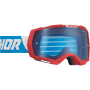 (image for) Regiment Goggles - Red/White/Blue (Blue Lens)
