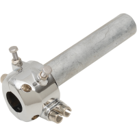 (image for) 7/8" Dual Cable Throttle Assembly, Chrome