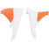 (image for) Acerbis Airbox Cover - White/orange