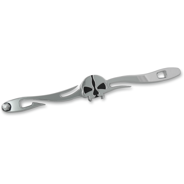 (image for) Drag Specialties Split Skull Shift Linkage Chrome