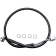 (image for) Black Vinyl-Coated Rear Brake Line Kit 1741-6345