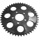 (image for) Drag Specialties 46-Tooth Dished Rear Sprocket, Gloss Black