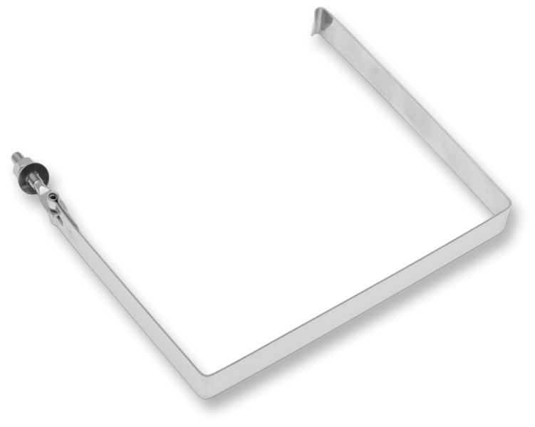 (image for) Drag Specialties Battery Strap (Stainless Steel) for XL 98-03