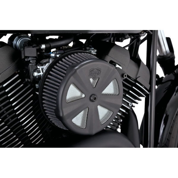 (image for) Vance & Hines Skullcap Crown Air Cleaner Cover - Black