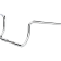 (image for) Chrome 1 1/4" Twin Round Handlebars, 10" End Rise