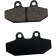(image for) Organic Aramid Fiber Brake Pad - Rear 1720-0647