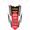 (image for) Factory Effex Rear Fender Kit - Honda CRF450R 21-24