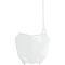 (image for) Acerbis Replacement Front Number Plate - White