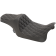 (image for) Drag Specialties Predator III Seat, Double Diamond Silver Thread