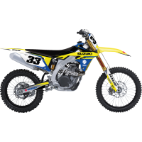 (image for) Factory Effex EVO 19 Graphics Kit - SUZUKI RM-Z250 19-25, RM-Z450 18-25