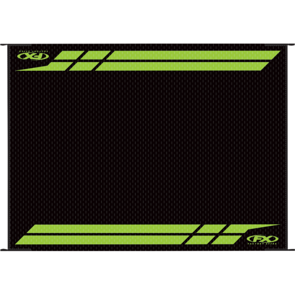 (image for) FACTORY EFFEX-APPAREL Kawasaki Black/Green RV Mat