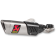 (image for) Akrapovič Single Titanium Muffler w/ Titanium End Cap for Yamaha YZF-R6 17-24