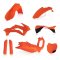 (image for) Full Kit - Orange/black