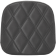 (image for) Saddlemen Pro Series SDC Sissy Bar Pad - Gravestone (7.5" x 7.5")