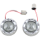 (image for) ProBeam Bullet Ringz Rear Turn Signal Inserts, Chrome/Smoke