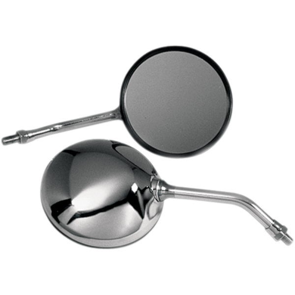 (image for) Emgo Round Honda CB-Style Mirror (10 mm thread, 5" Stem)