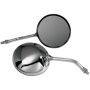 (image for) Round Honda CB-Style Mirror (10 mm thread, 5" Stem)