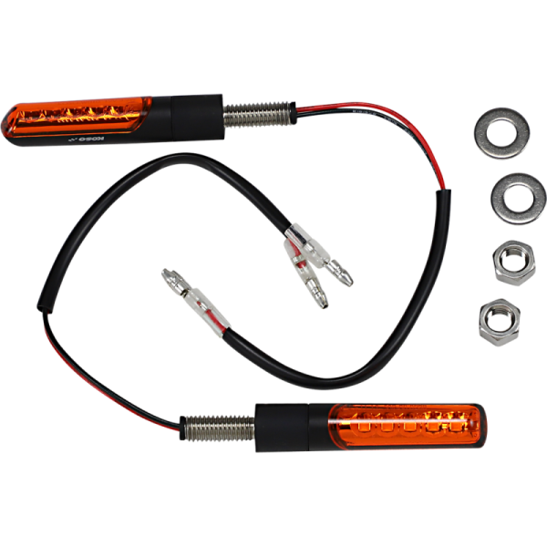 (image for) Koso North America Electro LED Indicator Light, Red lens