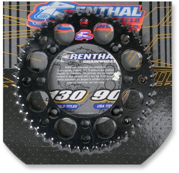 (image for) Renthal 50T Rear Sprocket - Black