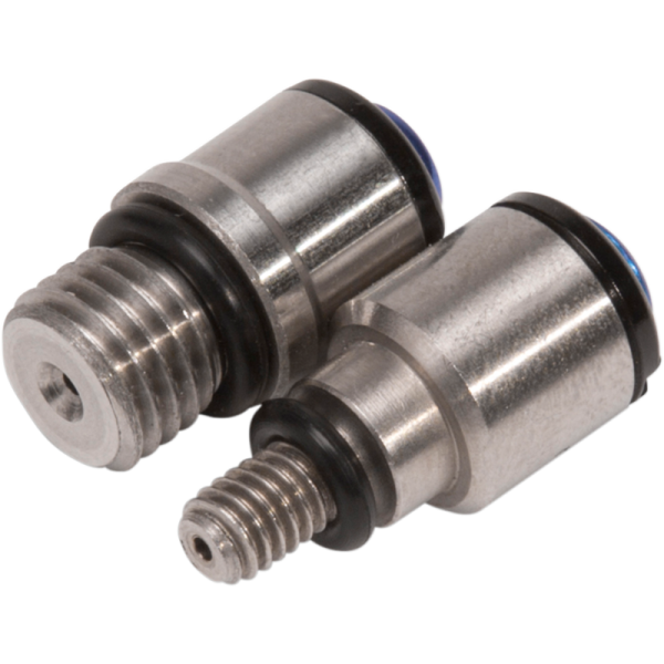 (image for) Motion Pro Micro Bleeders - M4 x 0.7 and M8 x 1.0 Silver