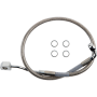 (image for) Clear-Coated Rear Brake Line Kit 1741-6348