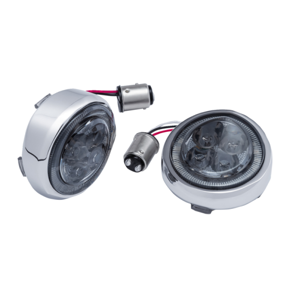 (image for) CIRO LLC Fang Insert 1156 Rear Chrome/Smoke