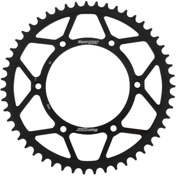 (image for) Supersprox 51T Steel Rear Sprocket - Black