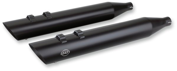 S&S Cycle 4" Slash-Cut Slip-On Mufflers