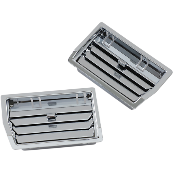 Show Chrome Lower Fairing Fresh Air Vents for Honda GL1500 Gold Wing 88-00