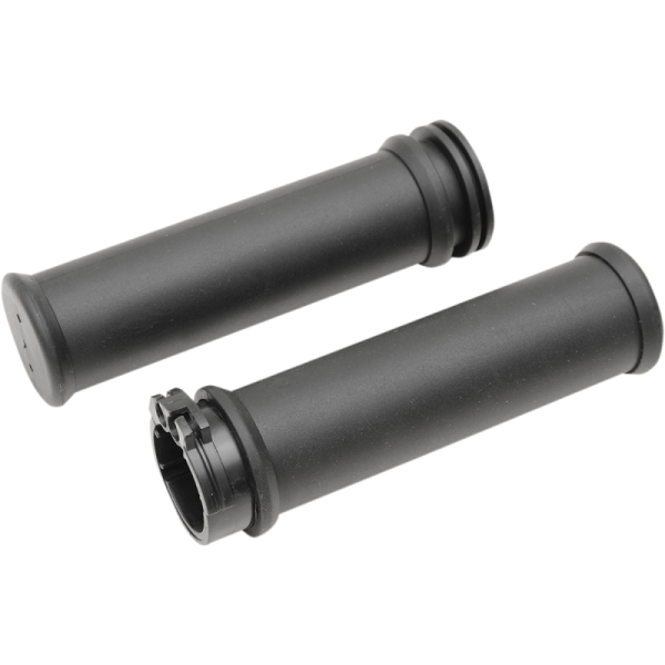 (image for) Drag Specialties Replacement OEM-Style Rubber Grips - 99-17 Twin Cam (1.25" dia)