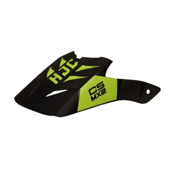 (image for) HJC CS-MX II Peak Crax - Semi-Flat Gray/Hi-Viz