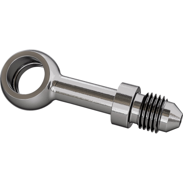 (image for) Goodridge Polished Stainless Straight 3/8"/10 mm Banjo Fitting