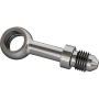 (image for) Straight Banjo Adapter, 3/8"/10 mm, Polished Stainless Steel